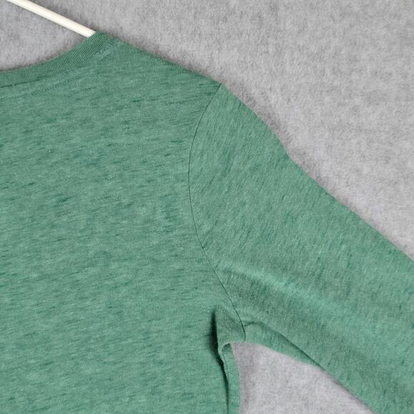 Mossimo Shirt Womens Size Medium Long Sleeve Green Tee - Picture 11 of 16